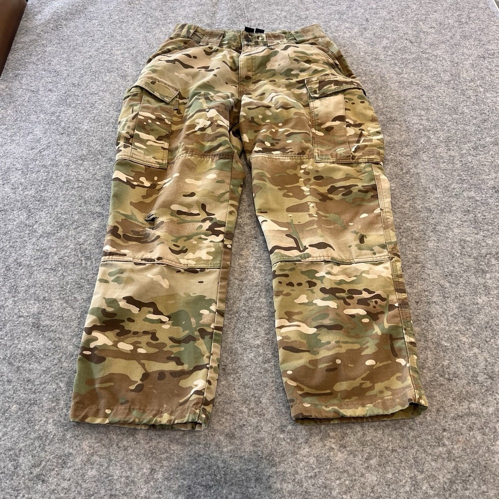 5.11 Men's Tactical Multicam Camo Pants Medium Waist